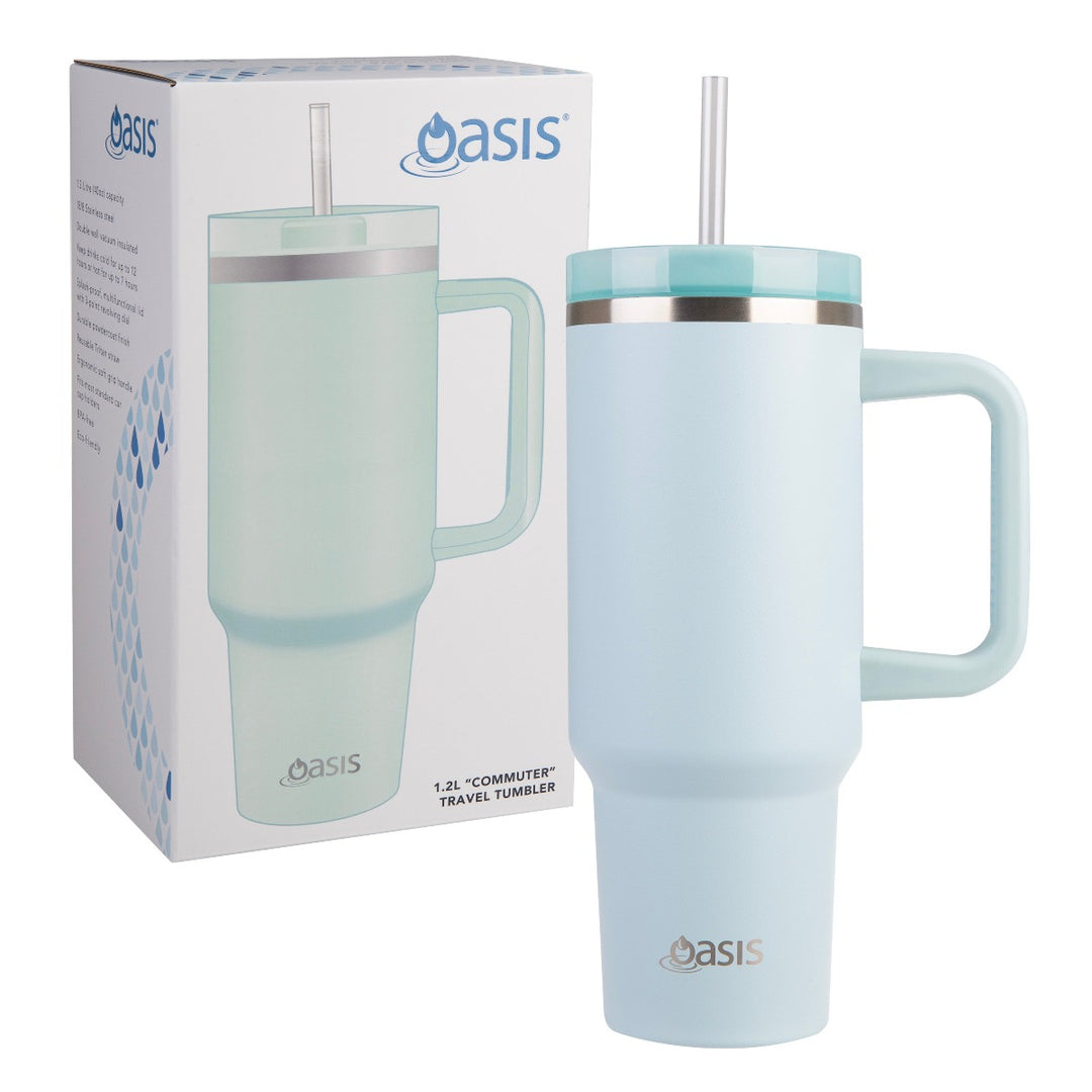 Oasis Insulated Commuter Tumbler 1.2L - Sea Mist