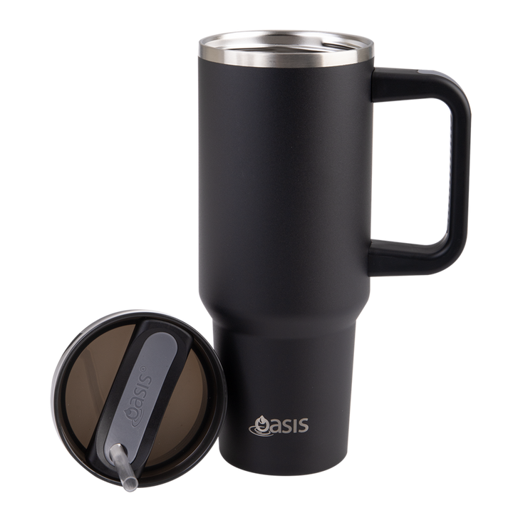 Oasis Insulated Commuter Tumbler 1.2L - Black