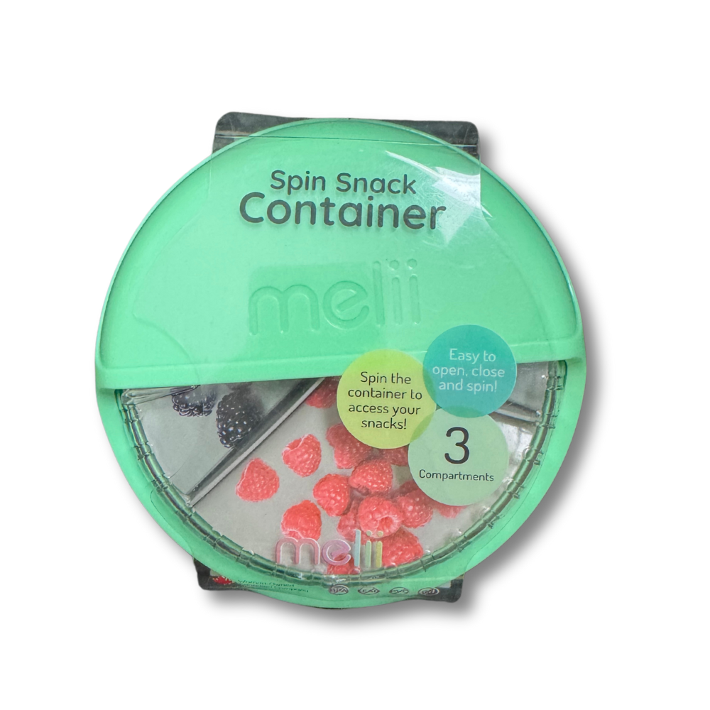Melii Luxe Spin Snack Container - Mint