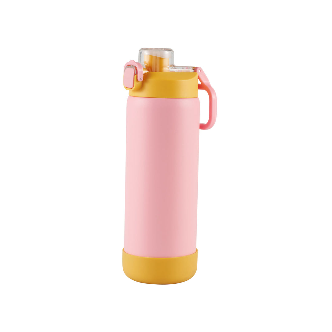 Avanti Hydro Sip & Chug Insulated Bottle - 550ml - Pink/Yellow