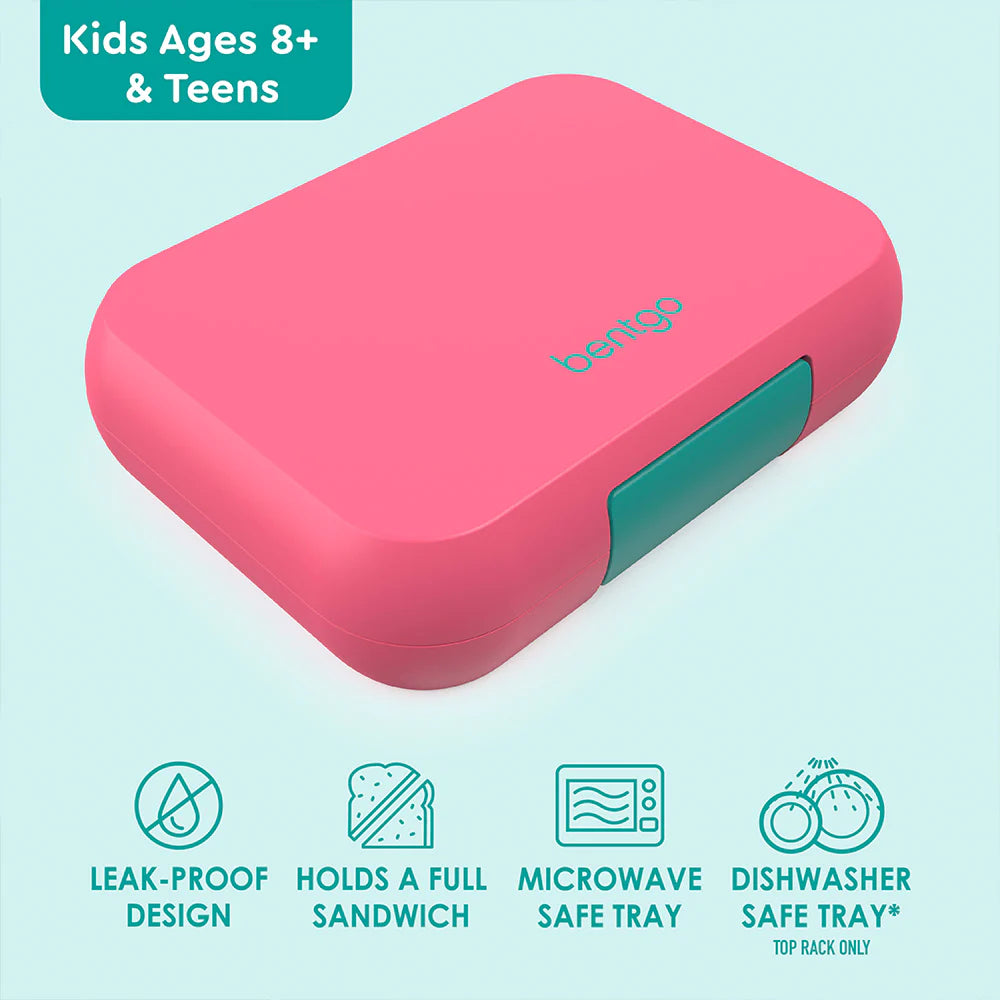 Bentgo Pop Lunch Box - Bright Coral/Teal