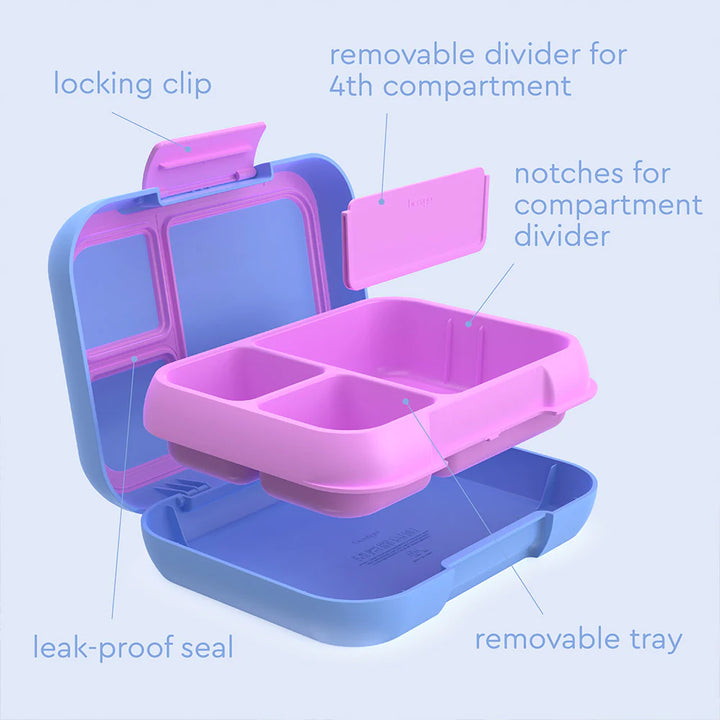 Bentgo Pop Lunch Box - Periwinkle/Pink