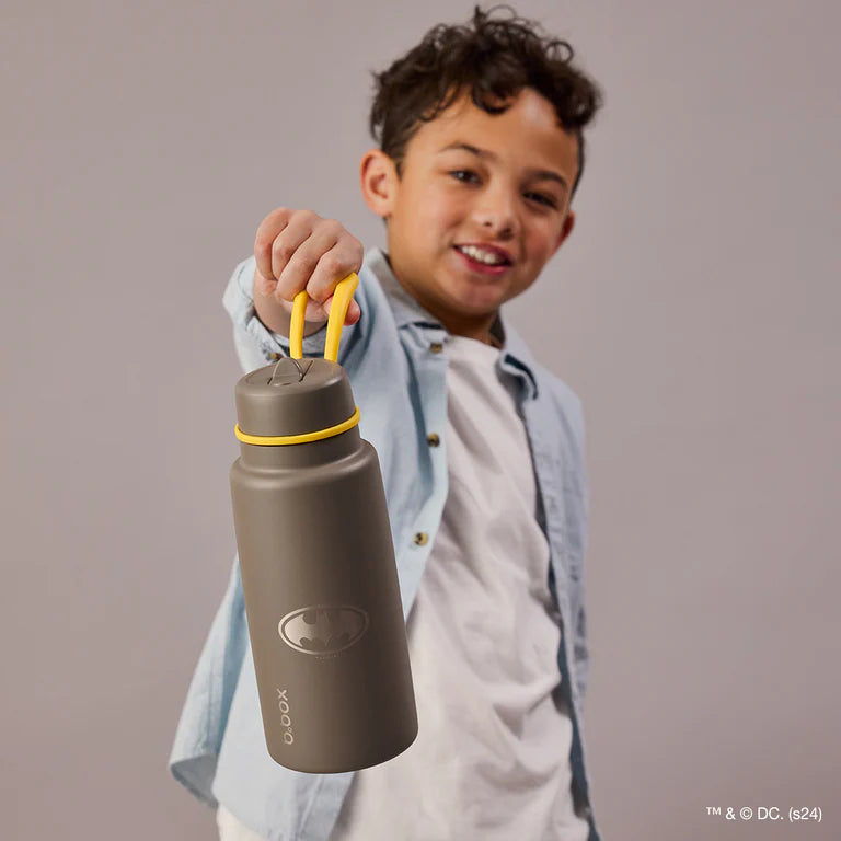 b.box 1L Insulated Flip Top Drink Bottle - Batman