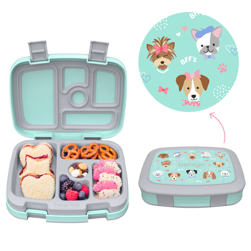 Bentgo Kids Lunch Box - Prints - Puppies