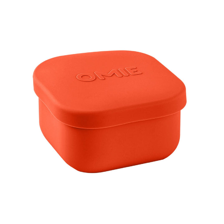 OmieBox OmieSnack Silicone Snack Box - Red