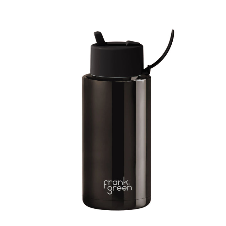 Frank Green Limited Edition Chrome Drink Bottle 1L - Shadow