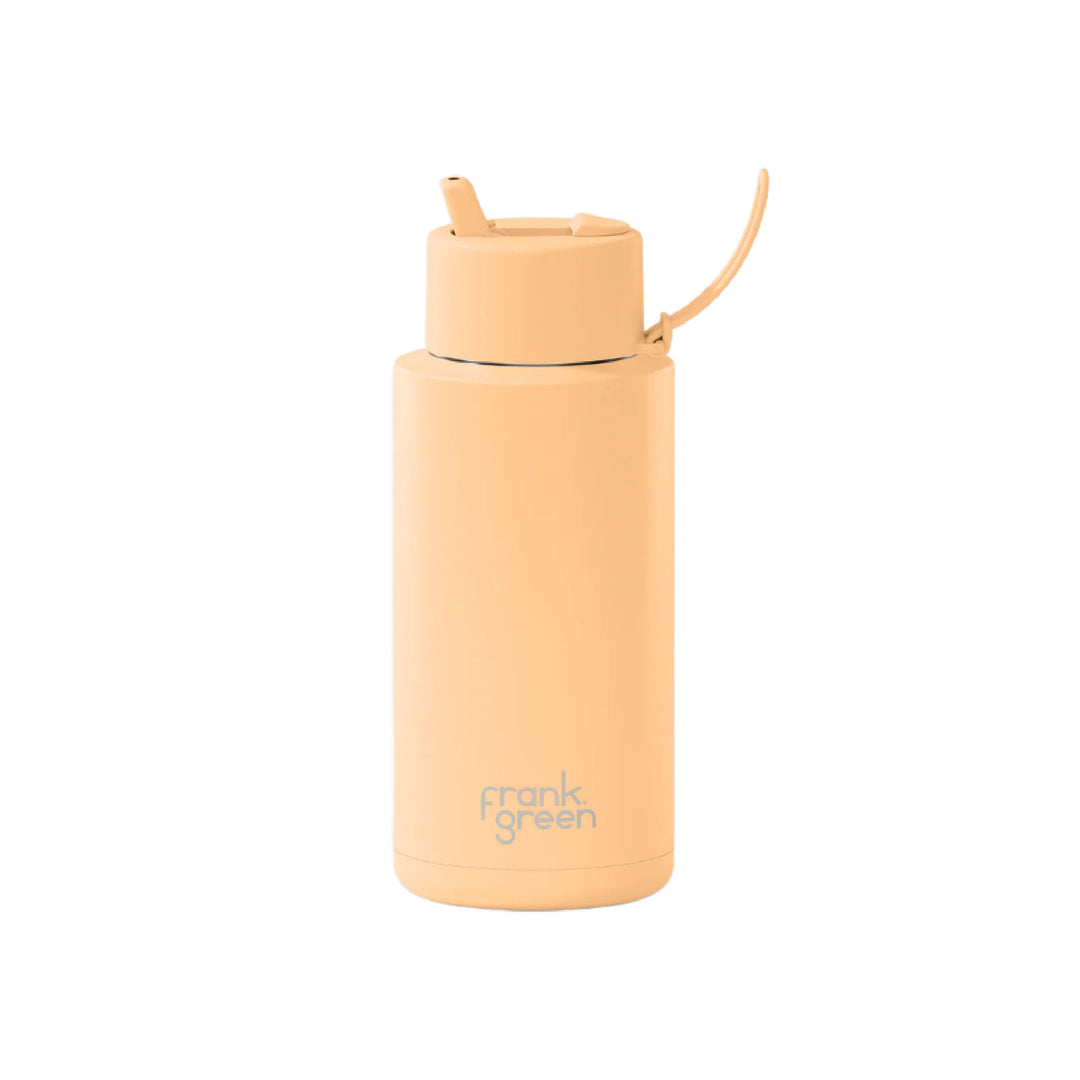 Frank Green GLOW Insulated Drink Bottle 1L - Solar Glow