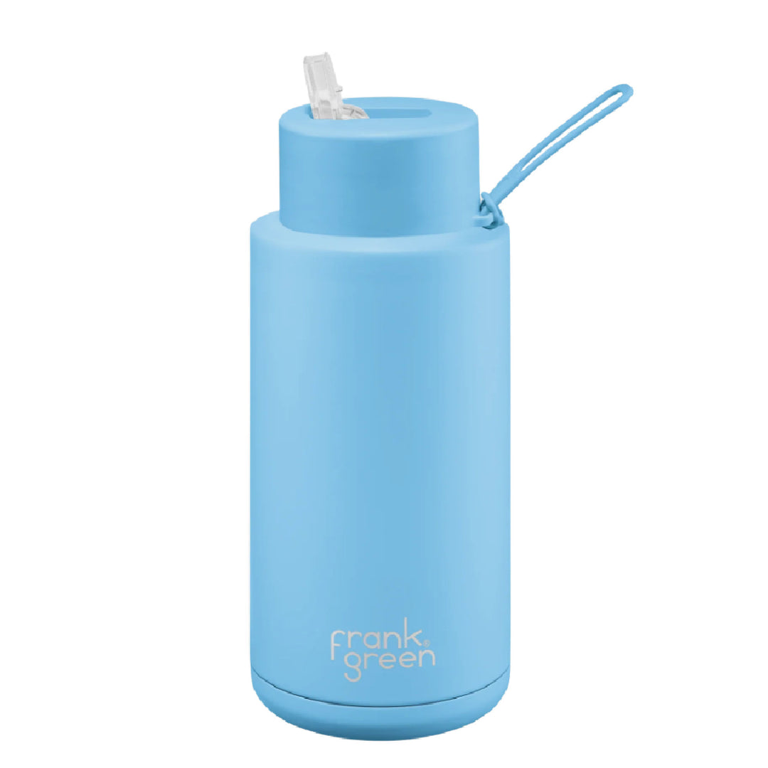 Frank Green Insulated Drink Bottle 1L - Sky Blue
