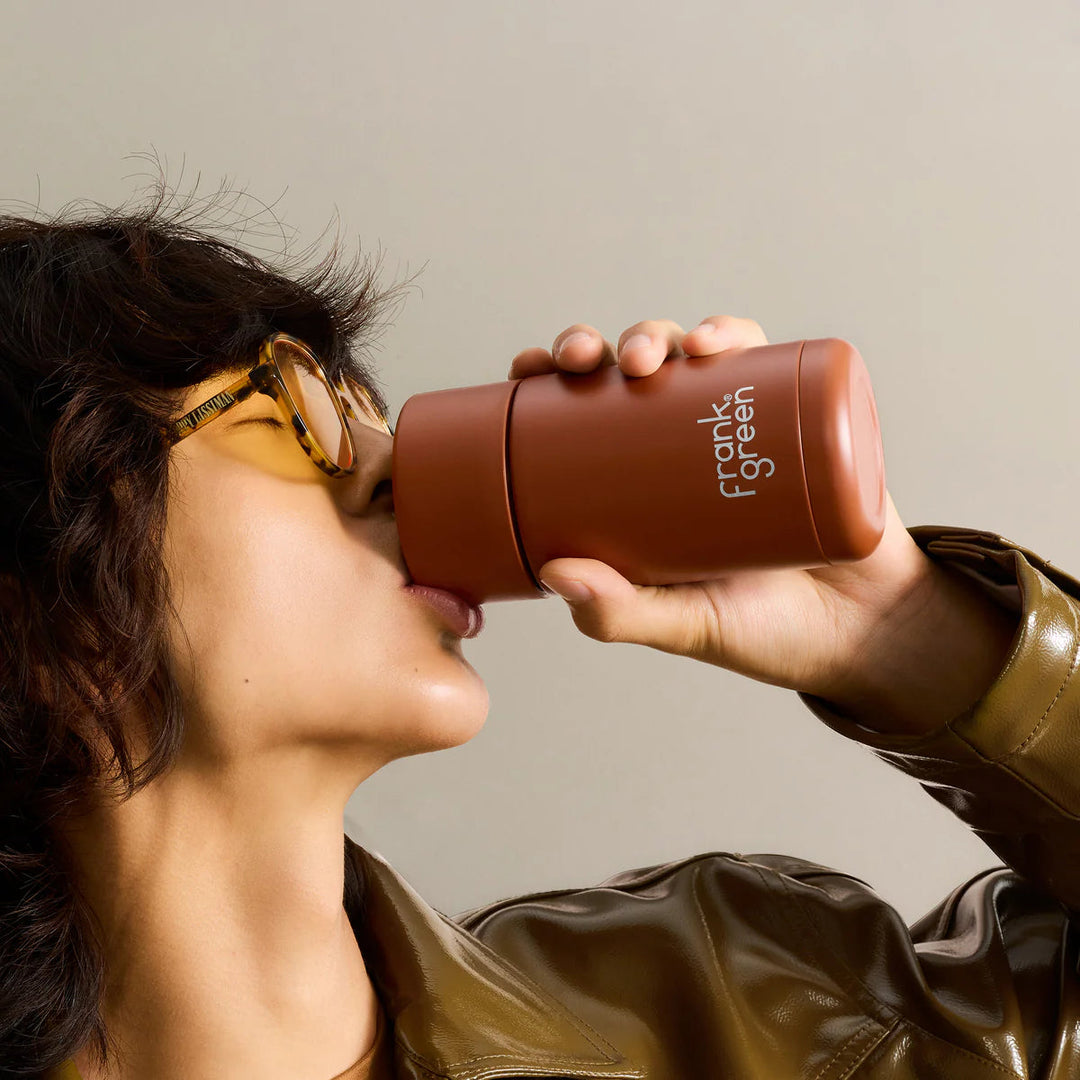 Frank Green Reusable Insulated Cup - 355ml - Toffee