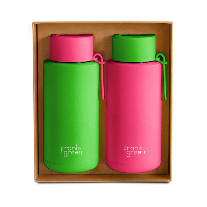 Frank Green Gift Set Iconic Duo - Neon Pink & Neon Green