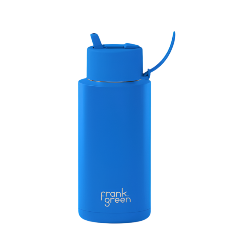 Frank Green Insulated Drink Bottle 1L - Blue Lagoon