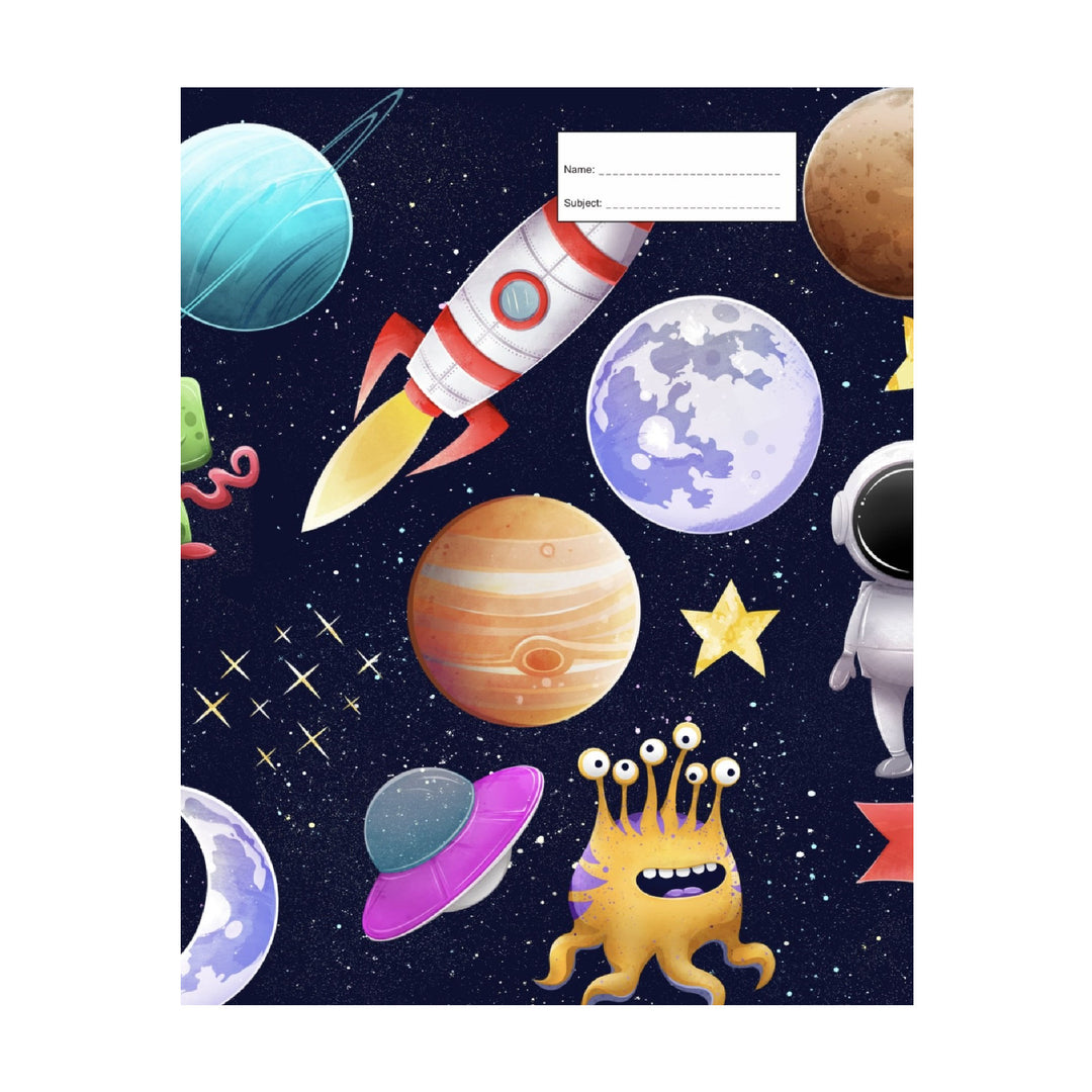 Got It Covered Book Cover Scrapbook - Space Cadet