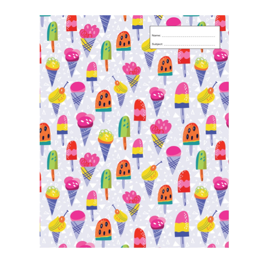 Got It Covered Exercise Book Cover 9x7 - Ice Ice Baby