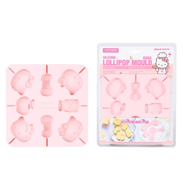 Hello Kitty Silicone Lollipop Mould