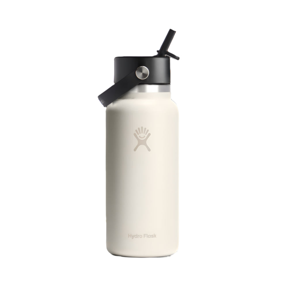Hydro Flask Insulated Bottle 32oz/946ml Wide Flex Straw Cap - Ivory