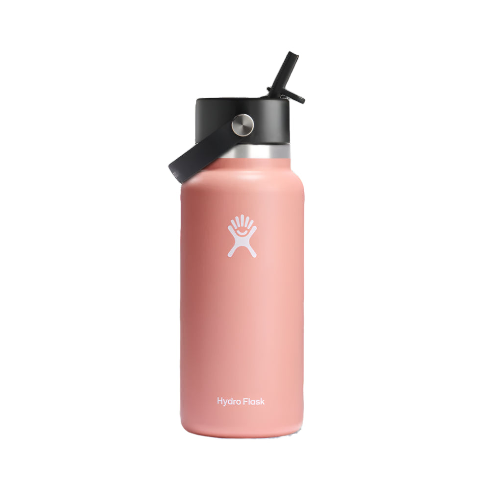 Hydro Flask Insulated Bottle 32oz/946ml Wide Flex Straw Cap - Limited Edition Grapefruit