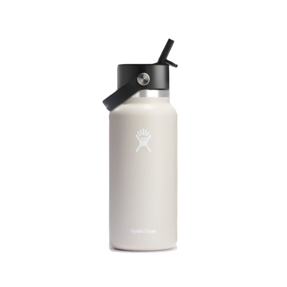 Hydro Flask Insulated Bottle 32oz/946ml Wide Flex Straw Cap - Oat