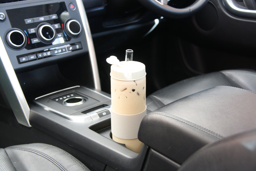 Bobbleware Glass 700ml Tumbler - Ivory