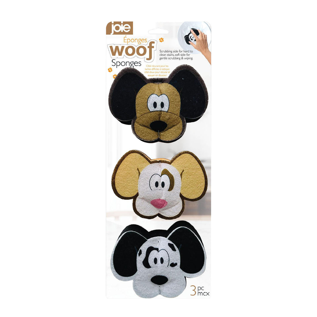 Joie Novelty Sponges 3pk - Woof