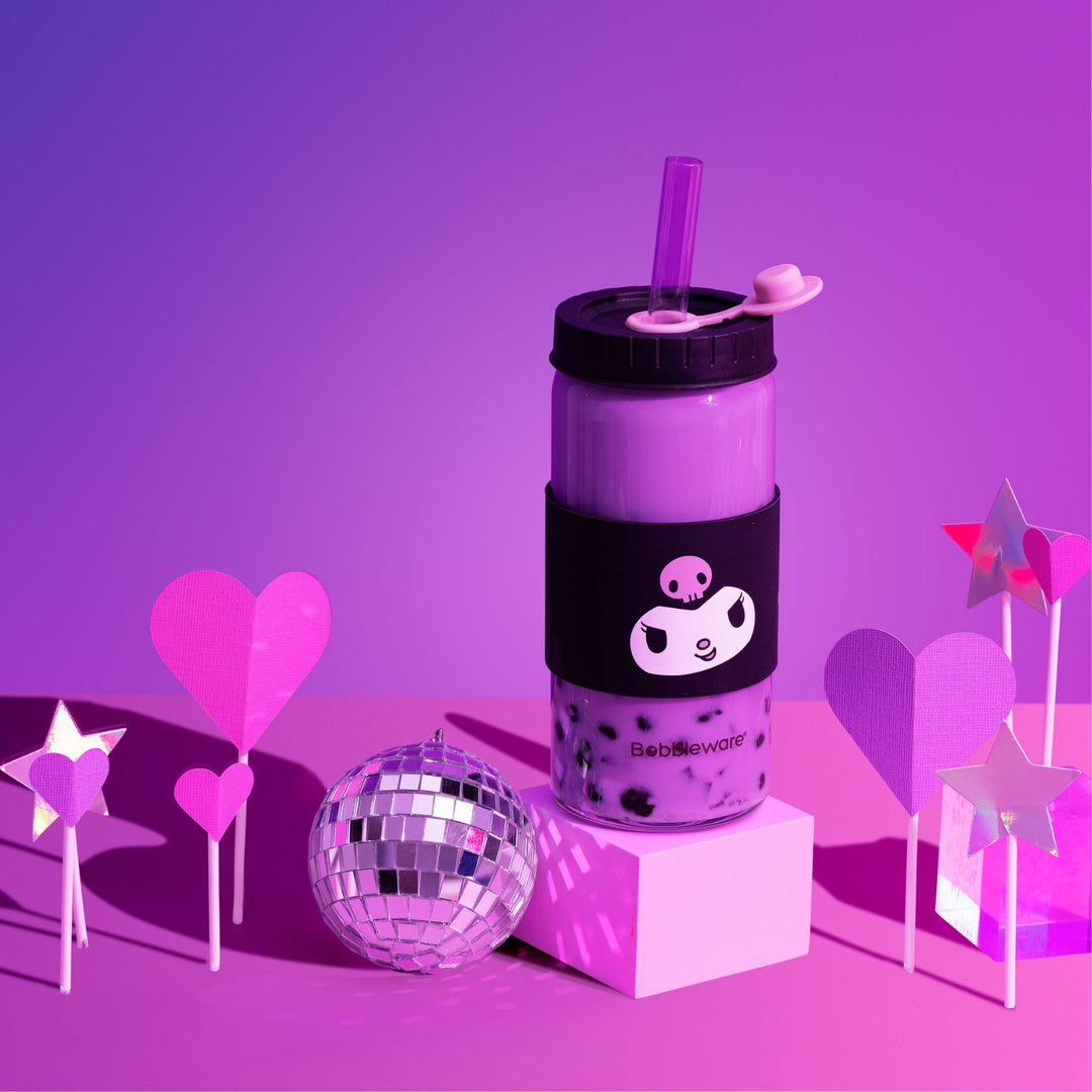 Bobbleware Tumbler - 500ml Glass - Kuromi