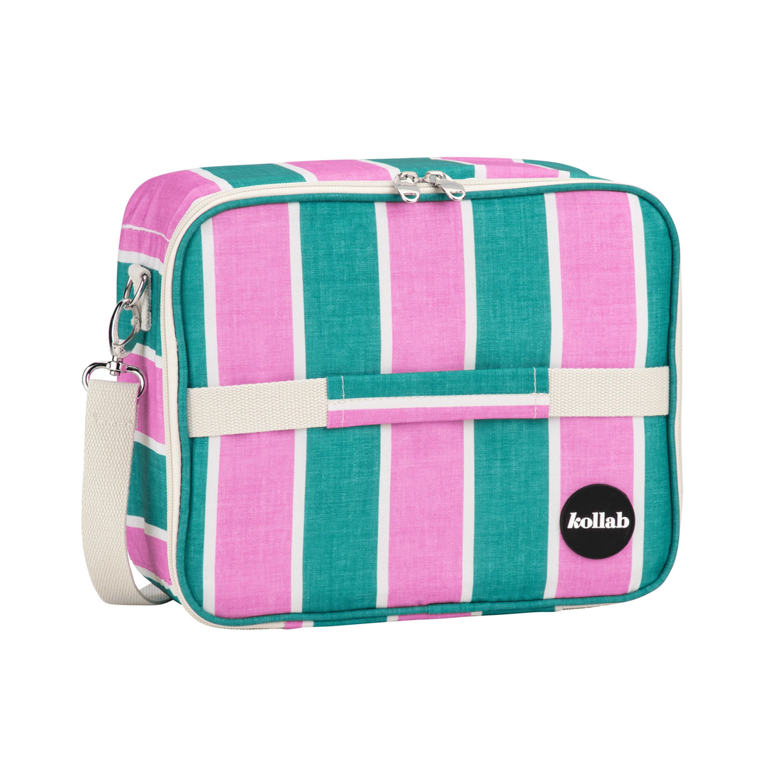 Kollab Insulated Bento Lunch Bag - Spring Stripe