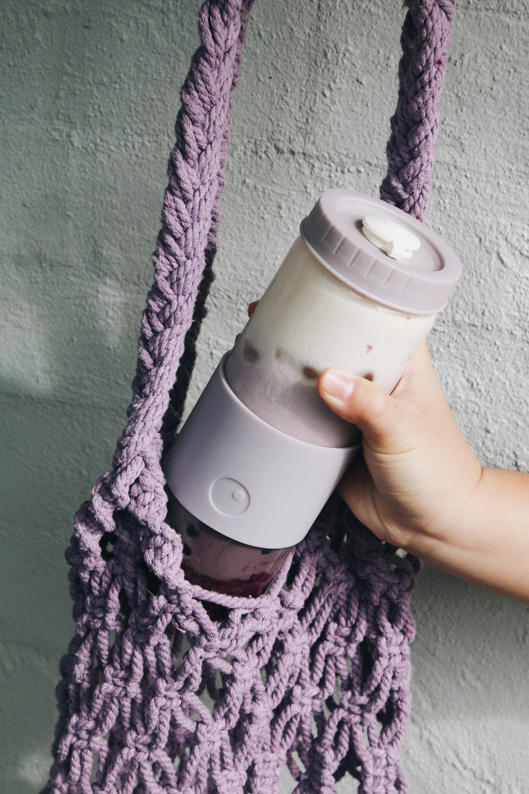 Bobbleware Glass 700ml Tumbler - Lilac