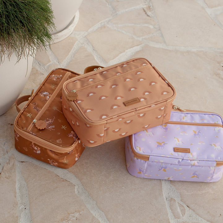 Fox & Fallow Insulated Lunch Bag - LARGE - Golden Suns