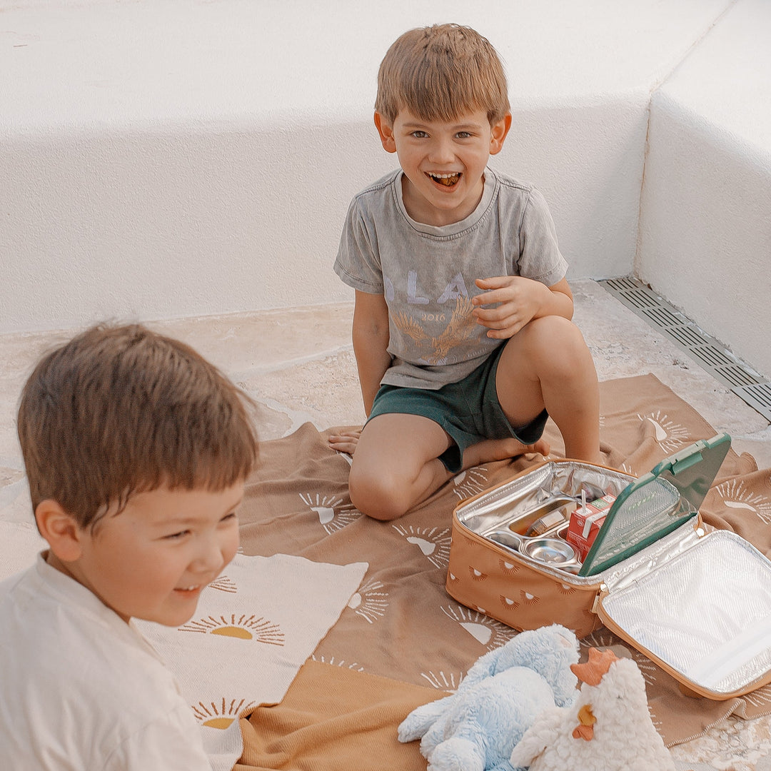 Fox & Fallow Insulated Lunch Bag - LARGE - Golden Suns