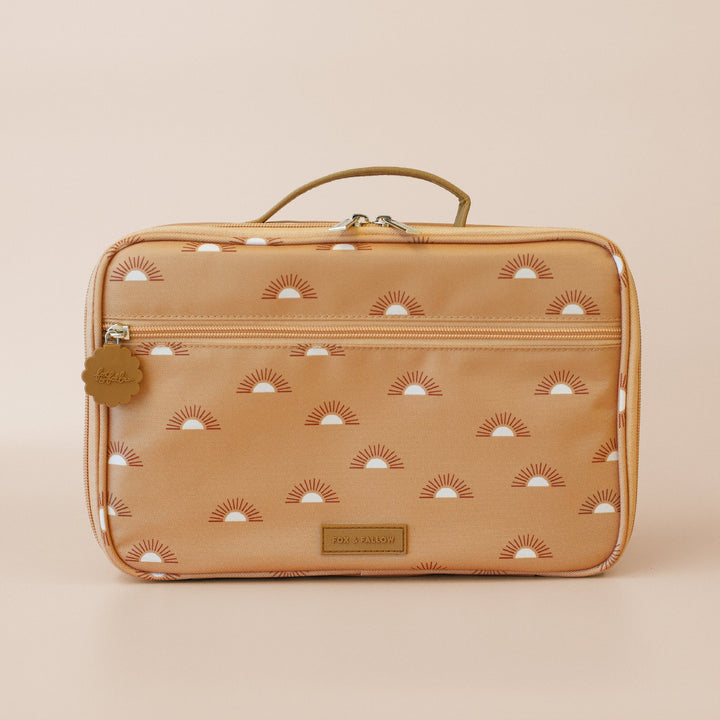 Fox & Fallow Insulated Lunch Bag - LARGE - Golden Suns