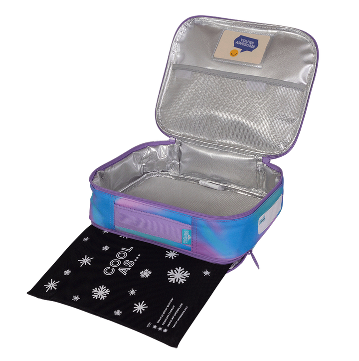 Spencil BIG Cooler Lunch Bag + Chill Pack - Aurora