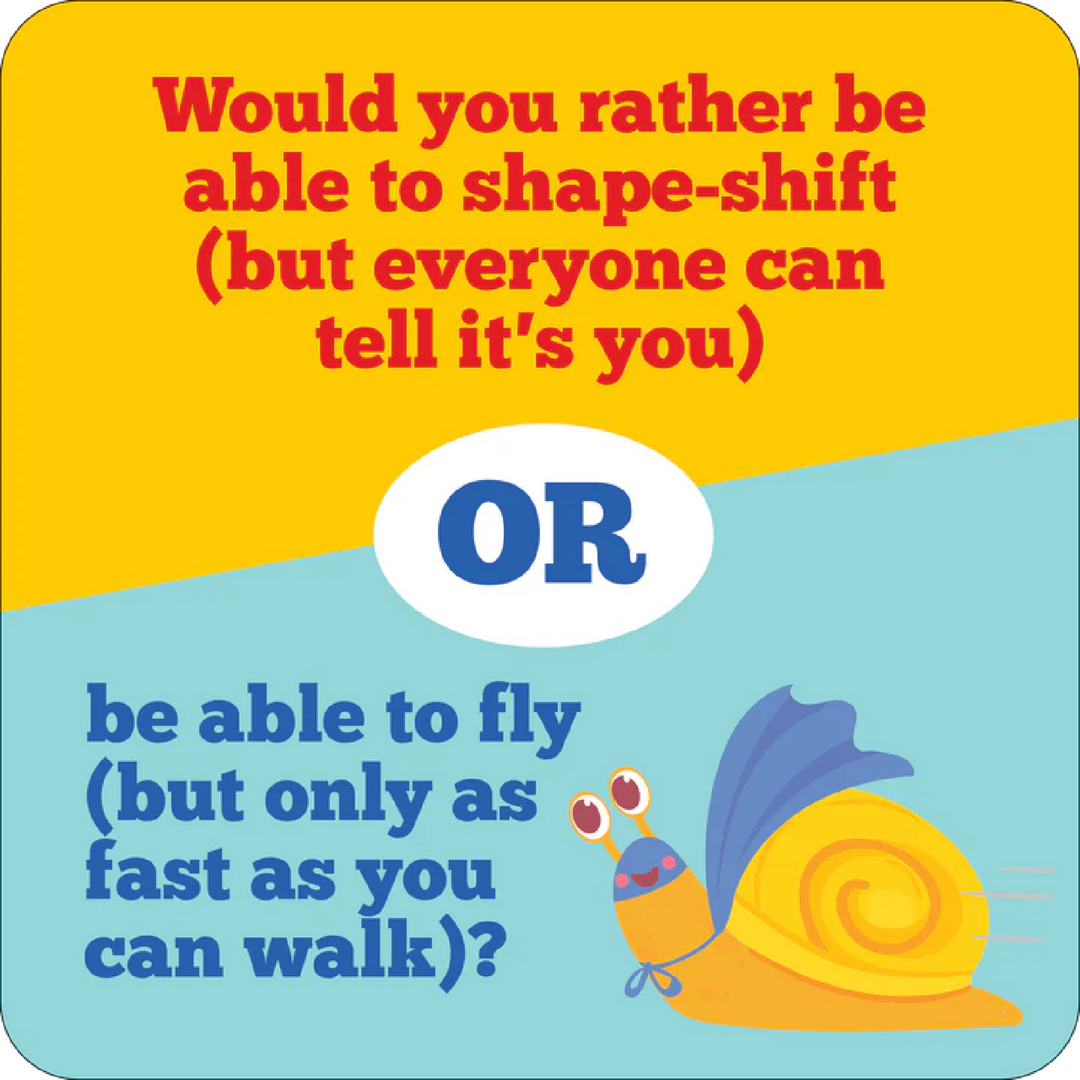 Lunch Box Note Cards - Would You Rather?