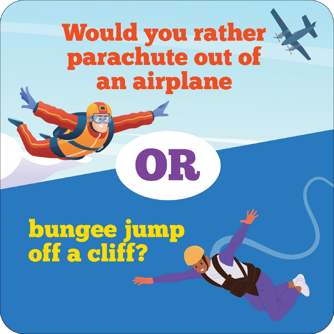 Lunch Box Note Cards - Would You Rather?