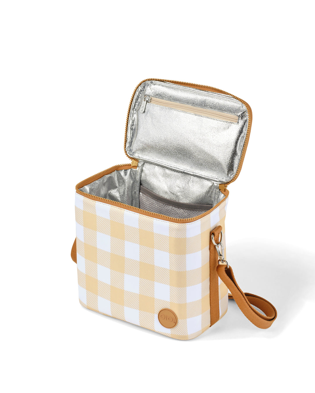 OiOi MIDI Insulated Lunch Bag - Gingham