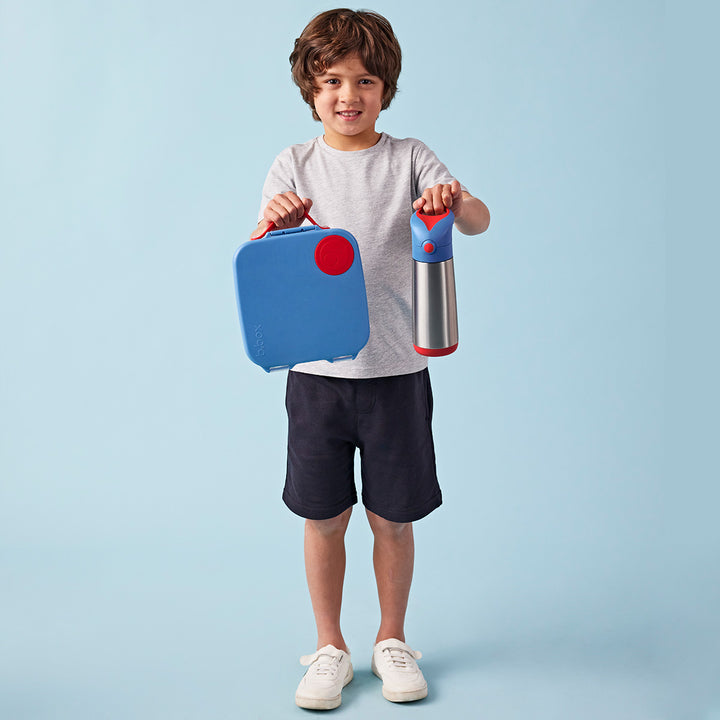 b.box Insulated Drink Bottle LARGE - Blue Blaze