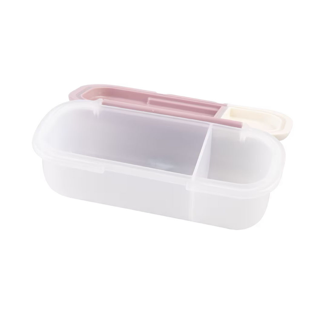 Melii Luxe Dip Container - Pink & Ivory