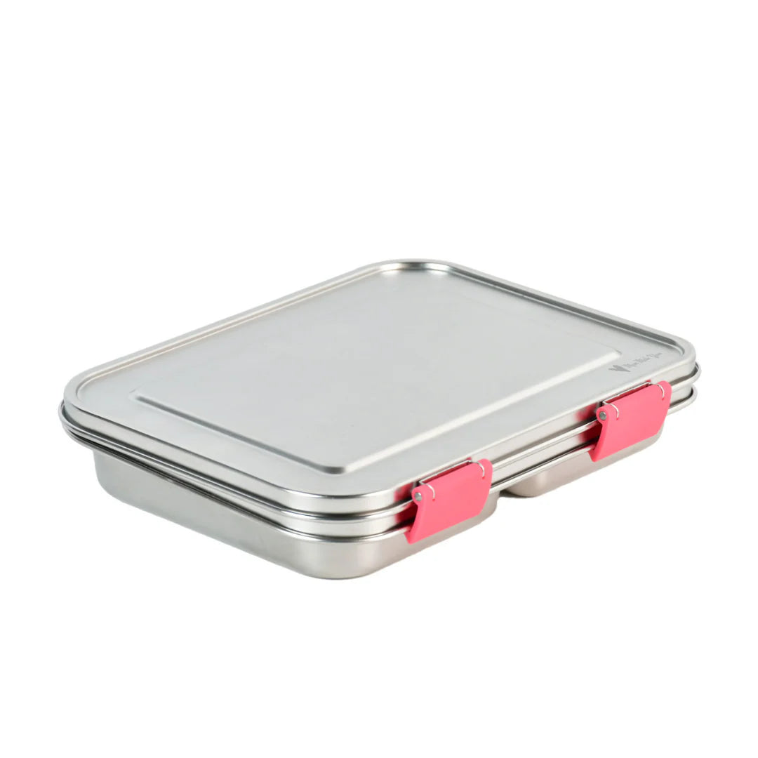 Mighty Stainless Steel Lunch Box - Pink