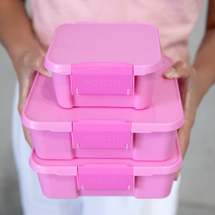 MontiiCo Bento Five Lunch Box - Floss - Bonus Letter Stickers