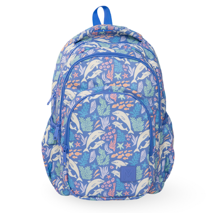 PRE-ORDER - MontiiCo Backpack + Lunch Bundle - Dolphin Dreams - FREE SHIPPING