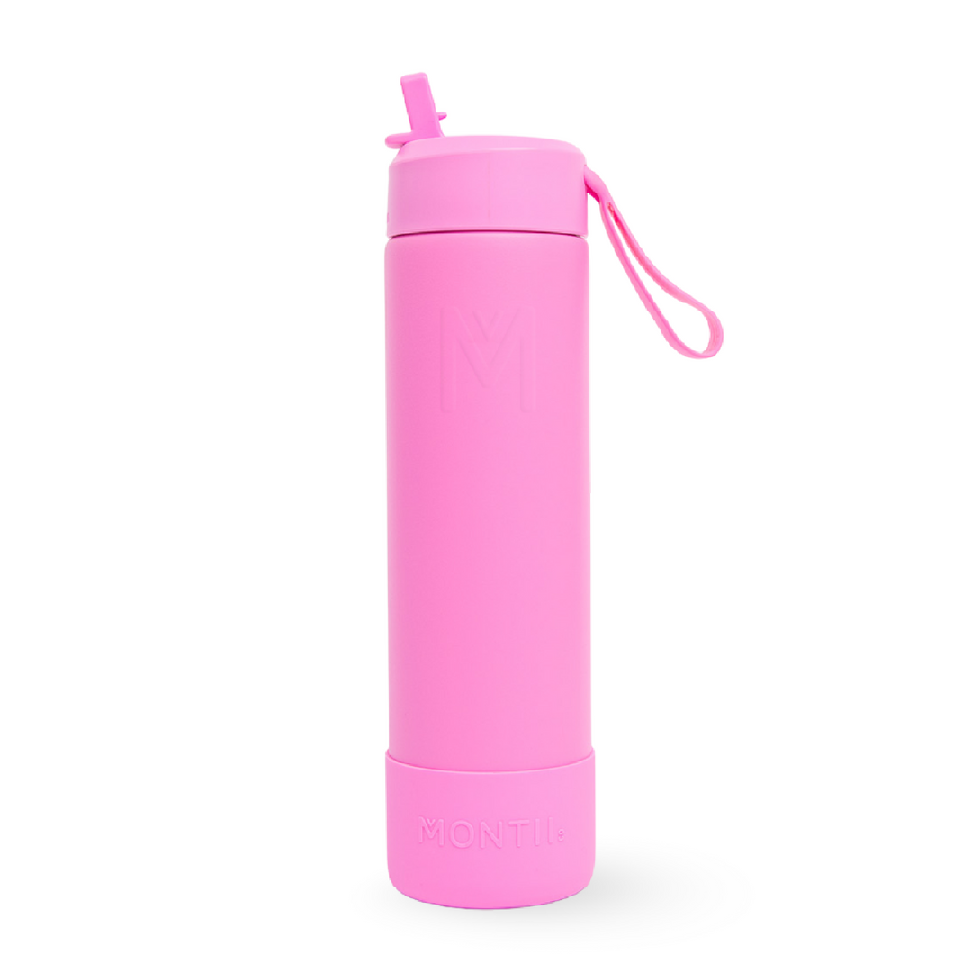 MontiiCo Large Lunch Bag & Sipper Bottle Bundle - Sea Shine