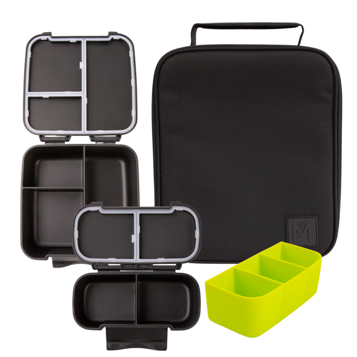 PRE-ORDER - MontiiCo Large Lunch Bundle - Midnight - FREE SHIPPING