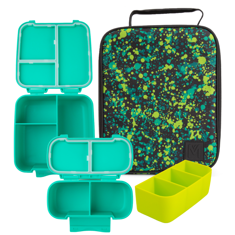 PRE-ORDER - MontiiCo Large Lunch Bundle - Splat - FREE SHIPPING