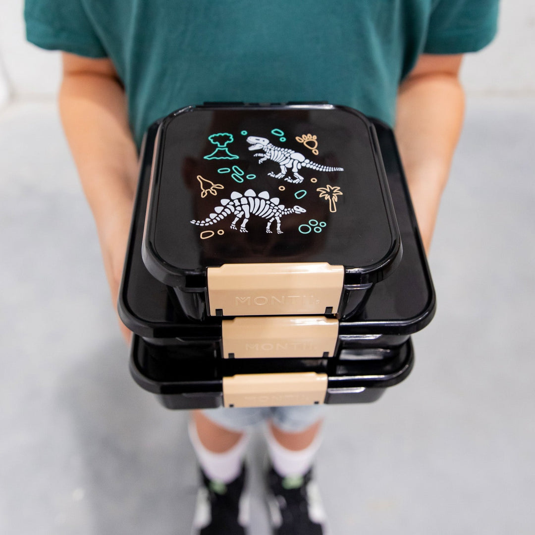 MontiiCo Bento Five Lunch Box - Dinosaur Land