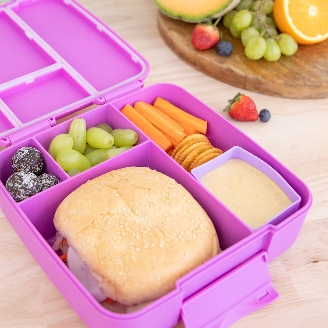 MontiiCo Feast Lunch Box & Accessories Bundle - Fuchsia