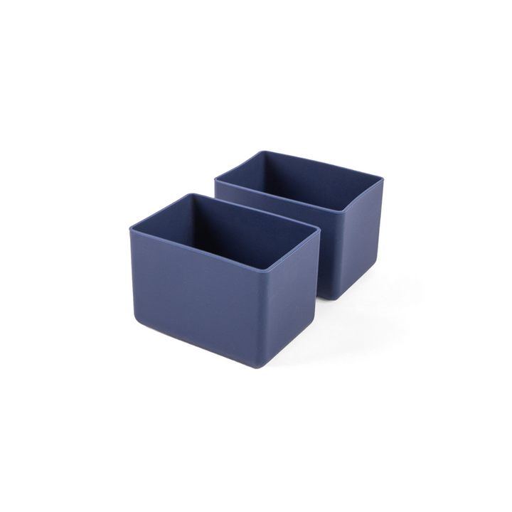 MontiiCo Feast Bento Cups - 2pk - Navy