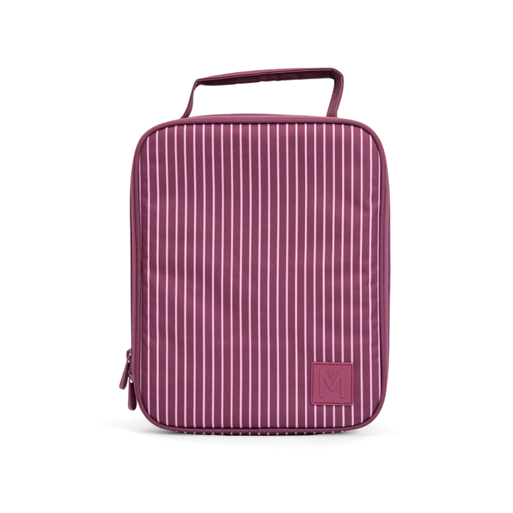 MontiiCo Large Insulated Lunch Bag - Ruby