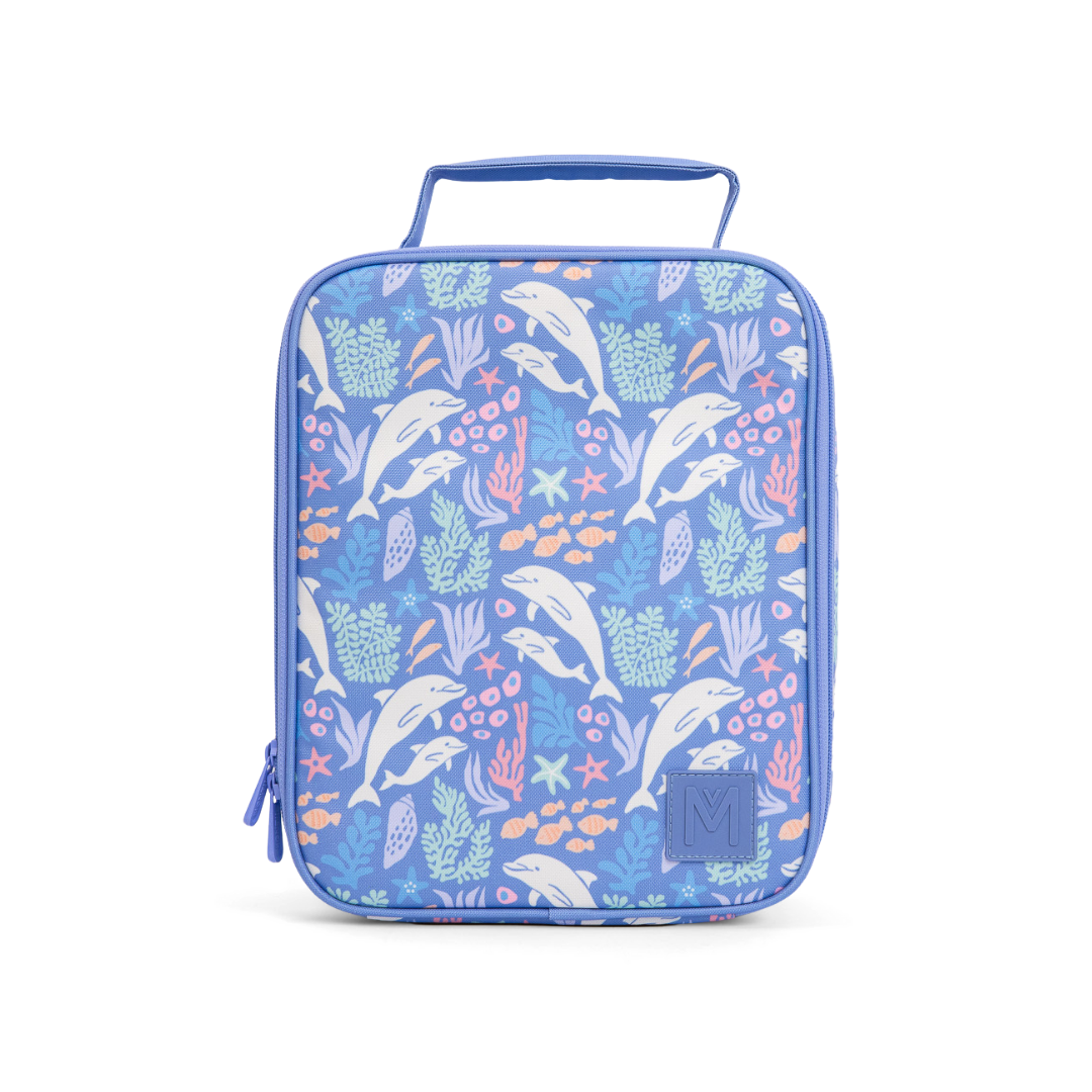 MontiiCo Large Insulated Lunch Bag - Dolphin Dreams