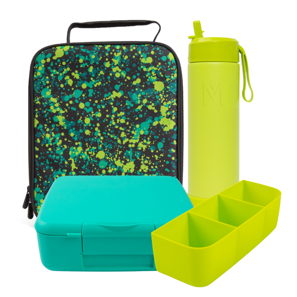 PRE-ORDER - MontiiCo Large Lunch Bundle - Splat - FREE SHIPPING