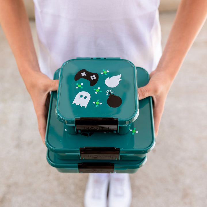 MontiiCo Bento Three Lunch Box - Game On