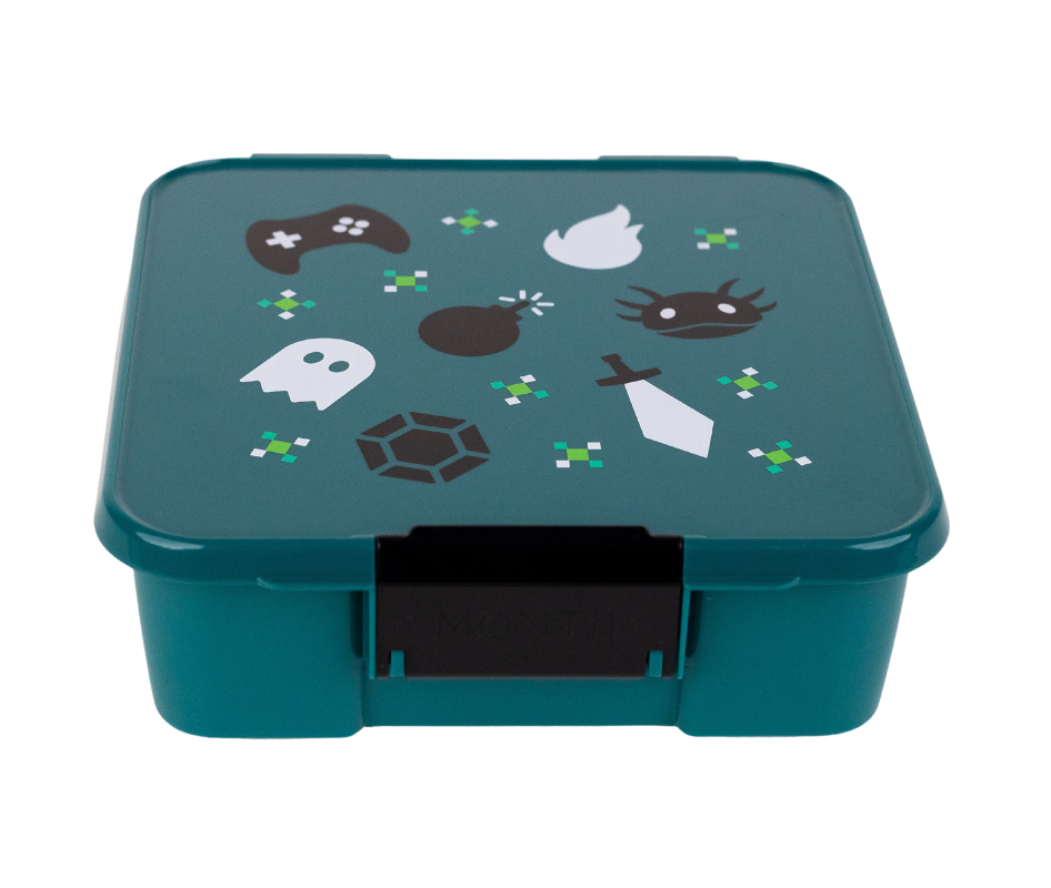 MontiiCo Bento Three Lunch Box - Game On