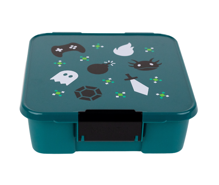 MontiiCo Bento Three Lunch Box - Game On